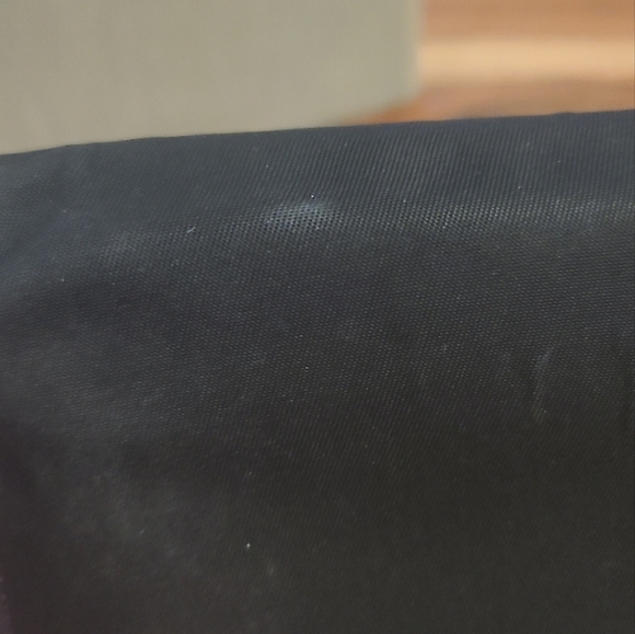 Prada Nylon and Saffiano Leather Black wallet with silver hardware authentic - Picture 3 of 11